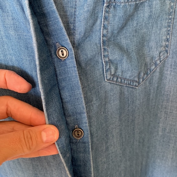 Denim-look shirt dress size small - Picture 7 of 7
